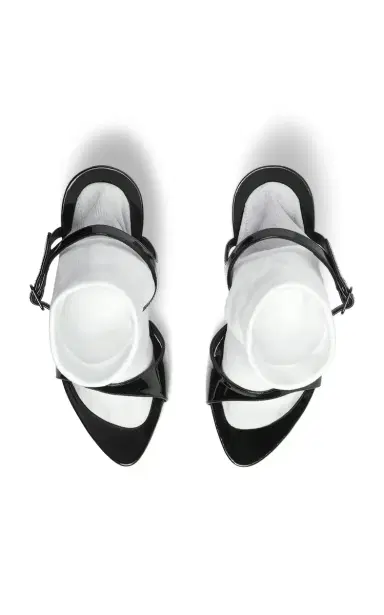 Balenciaga Avenue Patent Leather Sock Pumps | Thumbnail 7