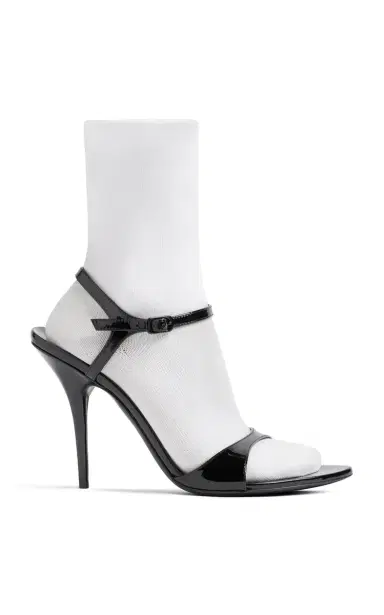 Balenciaga Avenue Patent Leather Sock Pumps | Thumbnail 9