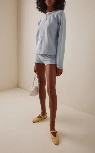 ÉTERNE Sonny Oversized Cotton Sweatshirt | Thumbnail 3 ÉTERNE Sonny Oversized Cotton Sweatshirt | Thumbnail 3