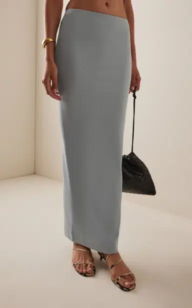 Éterne Emma Stretch Cotton-Modal Maxi Skirt | Thumbnail 3 Éterne Emma Stretch Cotton-Modal Maxi Skirt | Thumbnail 3