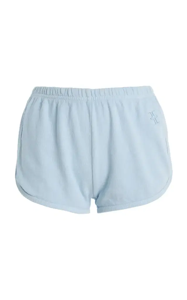 Cotton Mini Track Shorts