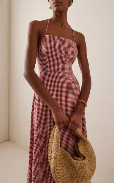 Posse Lori Tie-Back Cotton Maxi Dress | Thumbnail 2 Posse Lori Tie-Back Cotton Maxi Dress | Thumbnail 2
