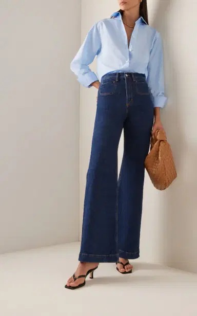 Jeanerica Roma Stretch High-Rise Flared-Leg Jeans | Thumbnail 2 Jeanerica Roma Stretch High-Rise Flared-Leg Jeans | Thumbnail 2