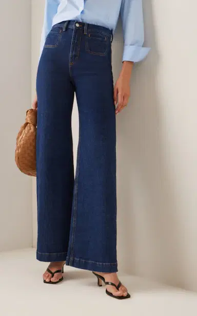 Jeanerica Roma Stretch High-Rise Flared-Leg Jeans | Thumbnail 3 Jeanerica Roma Stretch High-Rise Flared-Leg Jeans | Thumbnail 3