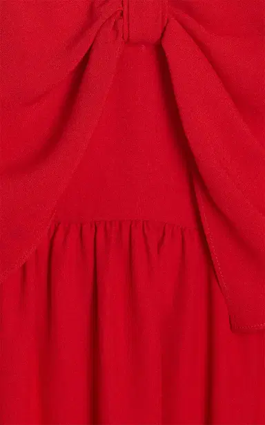Miu Miu Satin Sable Dress | Thumbnail 5 Miu Miu Satin Sable Dress | Thumbnail 5
