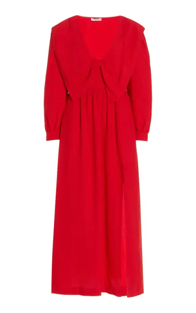 Miu Miu Satin Sable Dress