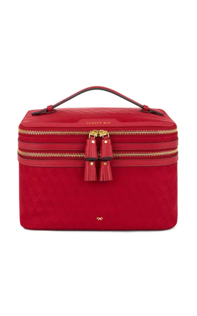 Vanity Kit In Red Ah Logo Nylon - Red