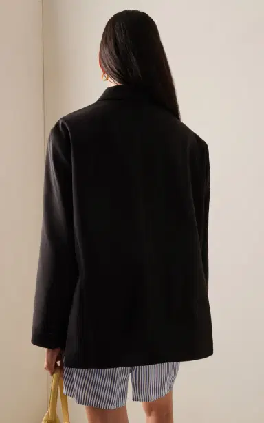 The Frankie Shop Bea Oversized Suiting Blazer | Thumbnail 4 The Frankie Shop Bea Oversized Suiting Blazer | Thumbnail 4