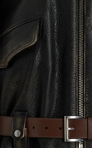 Prada Leather Jacket | Thumbnail 5 Prada Leather Jacket | Thumbnail 5