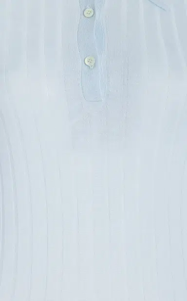 Prada Cashmere-Silk Polo Shirt | Thumbnail 5 Prada Cashmere-Silk Polo Shirt | Thumbnail 5