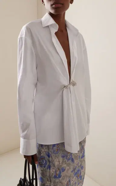 Prada Poplin Shirt | Thumbnail 2