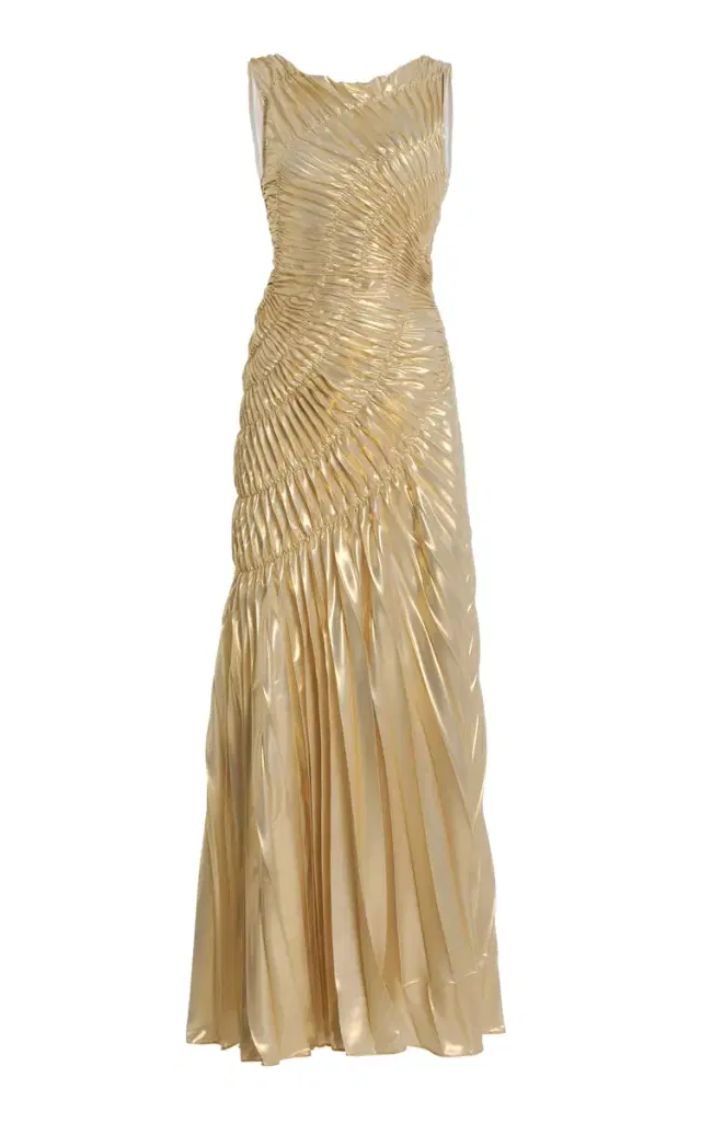 Fossil Lamé Maxi Dress