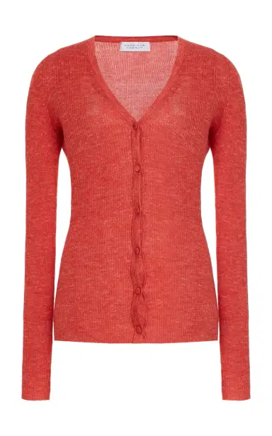 Gabriela Hearst Aiste Cashmere; Silk and Hemp Cardigan | Thumbnail 10