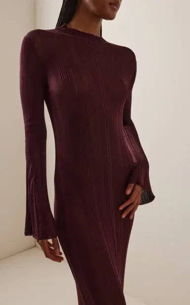 Gabriela Hearst Atira Knit Silk Maxi Dress | Thumbnail 3