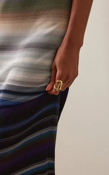 Fernando Jorge 18K Yellow Gold Bold Stream Open Ring | Thumbnail 2 Fernando Jorge 18K Yellow Gold Bold Stream Open Ring | Thumbnail 2