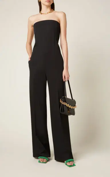 Bottega Veneta Sartorial Grain de Poudre Jumpsuit | Thumbnail 3