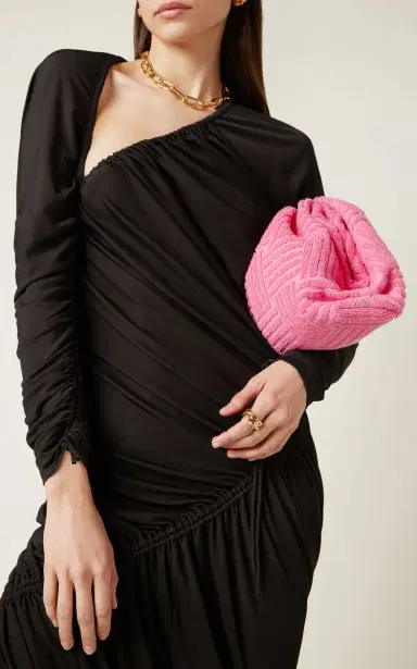 Bottega Veneta Ruched Jersey Maxi Dress | Thumbnail 6