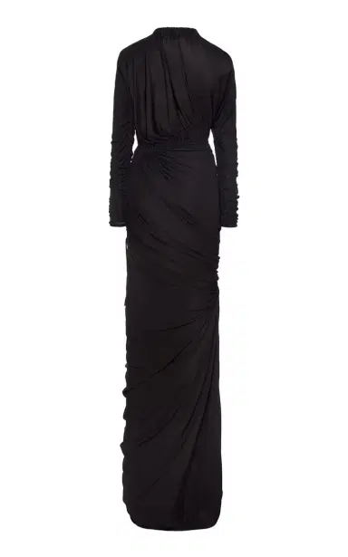 Bottega Veneta Ruched Jersey Maxi Dress | Thumbnail 8