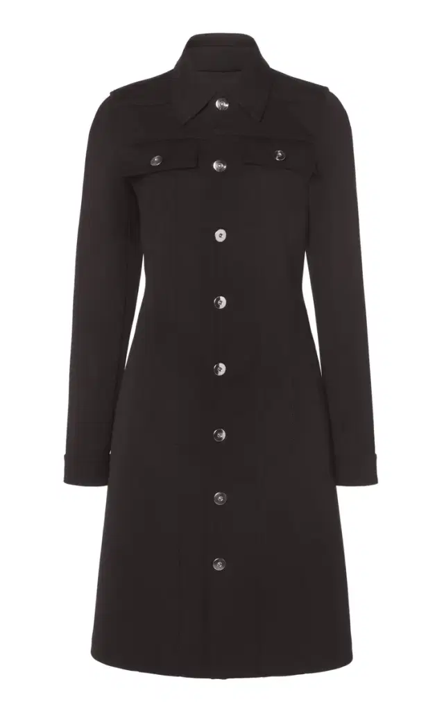 Double Calvary Wool Stretch Coat