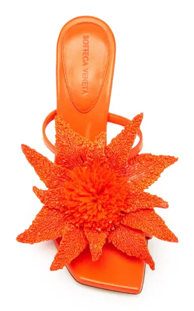 Bottega Veneta Adam Flower-Detailed Leather Sandals | Thumbnail 3 Bottega Veneta Adam Flower-Detailed Leather Sandals | Thumbnail 3