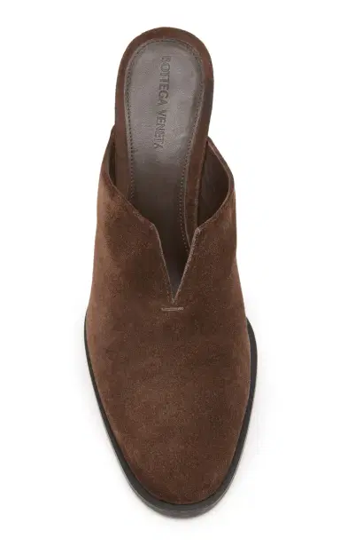 Bottega Veneta Cha-Cha Suede Mules | Thumbnail 3 Bottega Veneta Cha-Cha Suede Mules | Thumbnail 3