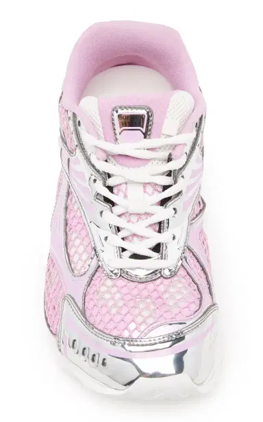 Bottega Veneta Orbit Fishnet Sneakers | Thumbnail 3