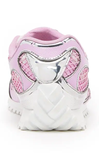 Bottega Veneta Orbit Fishnet Sneakers | Thumbnail 4