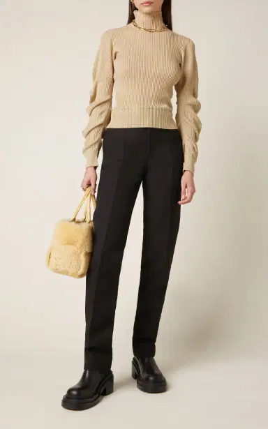 Bottega Veneta Lightweight Spirals Knit Sweater | Thumbnail 3 Bottega Veneta Lightweight Spirals Knit Sweater | Thumbnail 3