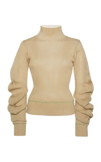 Bottega Veneta Lightweight Spirals Knit Sweater | Thumbnail 1 Bottega Veneta Lightweight Spirals Knit Sweater | Thumbnail 1