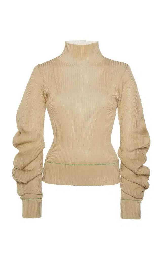 Bottega Veneta Lightweight Spirals Knit Sweater