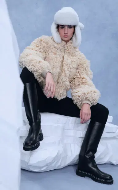 Bottega Veneta Shearling Jacket | Thumbnail 4