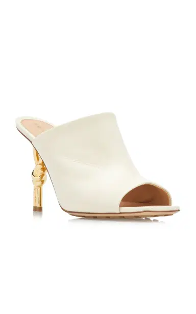 Bottega Veneta Knot-Detailed Leather Mules | Thumbnail 5