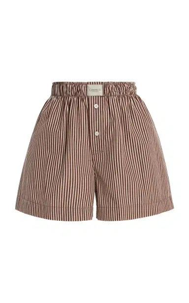 Comme Si La Classica Striped Cotton-Poplin Boxer Shorts | Thumbnail 6 Comme Si La Classica Striped Cotton-Poplin Boxer Shorts | Thumbnail 6