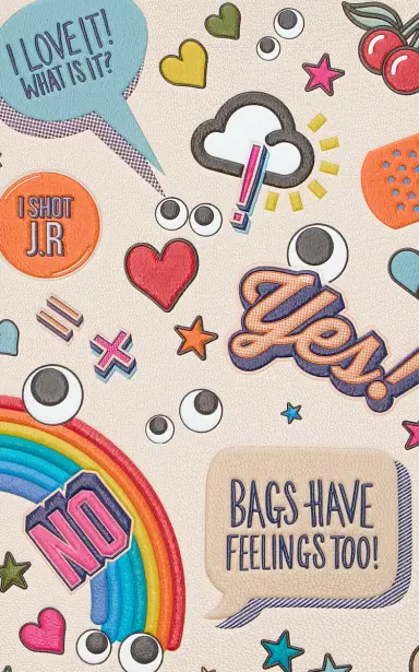 Anya Hindmarch Sticker Leather A5 Journal - White | Thumbnail 3 Anya Hindmarch Sticker Leather A5 Journal - White | Thumbnail 3