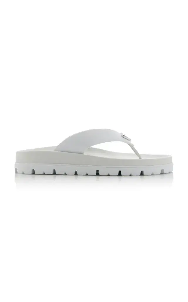 Leather Flip-Flop Sandals