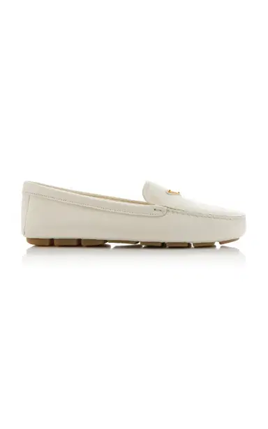 Prada Leather Driving Loafers | Thumbnail 1 Prada Leather Driving Loafers | Thumbnail 1
