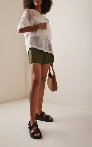 Prada Leather Sandals | Thumbnail 2 Prada Leather Sandals | Thumbnail 2