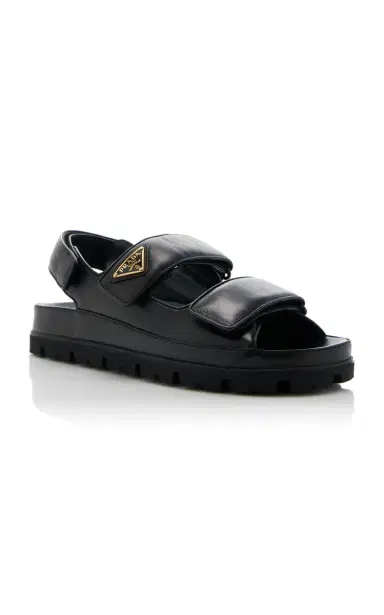 Prada Leather Sandals | Thumbnail 4 Prada Leather Sandals | Thumbnail 4