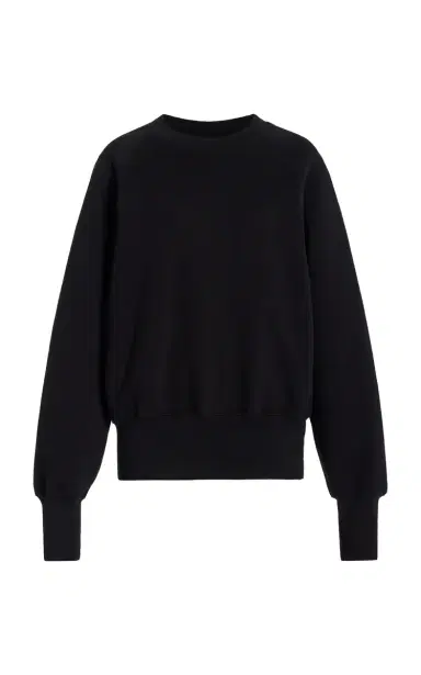 Les Tien Linda Classic Raglan-Sleeve Cotton Sweatshirt | Thumbnail 1