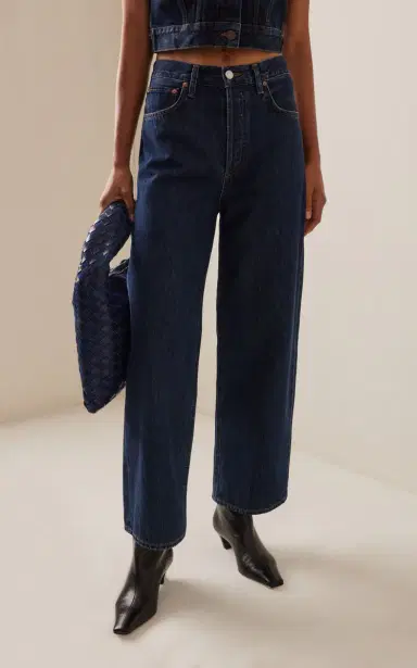 AGOLDE Ren Rigid High-Rise Wide-Leg Jeans | Thumbnail 3