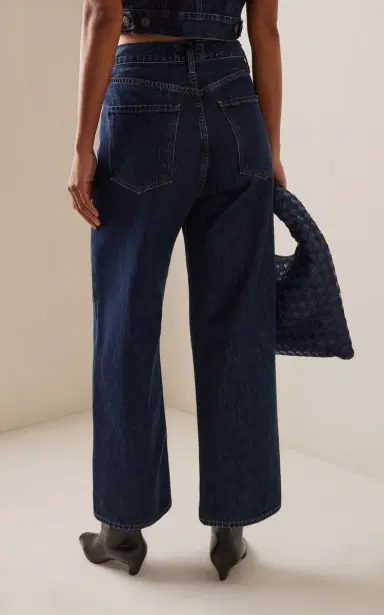 AGOLDE Ren Rigid High-Rise Wide-Leg Jeans | Thumbnail 4