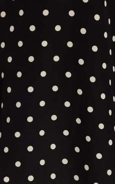 FRANÇOISE Exclusive Catherine Polka-Dot Deadstock-Silk Flared Pants | Thumbnail 9 FRANÇOISE Exclusive Catherine Polka-Dot Deadstock-Silk Flared Pants | Thumbnail 9