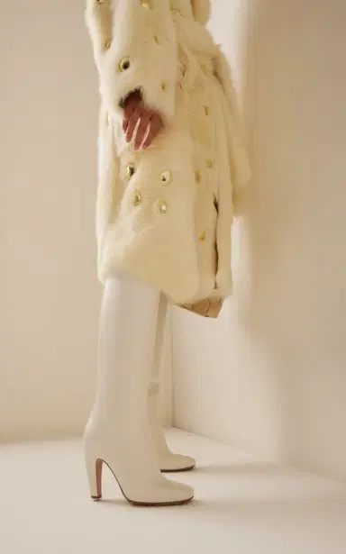 Bottega Veneta Leather Knee Boots | Thumbnail 5