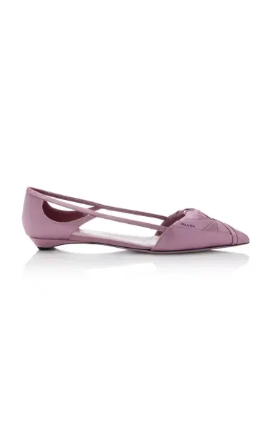 Prada Satin Ballet Flats | Thumbnail 1 Prada Satin Ballet Flats | Thumbnail 1