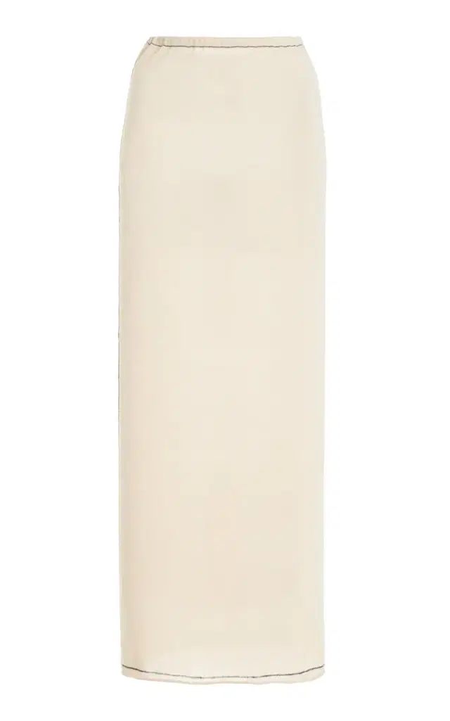 Zulu & Zephyr Cotton-Blend Knit Skirt