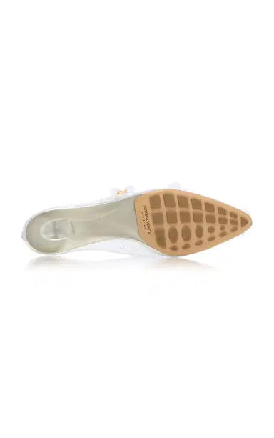 Bottega Veneta Floral-Appliquéd Plexi Mule Pumps | Thumbnail 6 Bottega Veneta Floral-Appliquéd Plexi Mule Pumps | Thumbnail 6