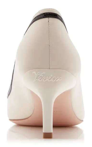 Roger Vivier Decollete Patent-Trimmed Leather Pumps | Thumbnail 4 Roger Vivier Decollete Patent-Trimmed Leather Pumps | Thumbnail 4