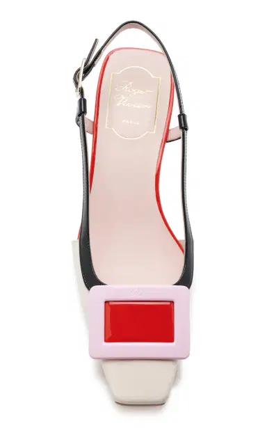 Roger Vivier BV Buckle-Embellished Patent Leather Slingback Pumps | Thumbnail 3 Roger Vivier BV Buckle-Embellished Patent Leather Slingback Pumps | Thumbnail 3