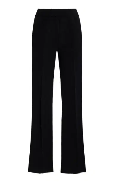 HIGH SPORT Long Kick Flared Stretch-Cotton Knit Pants | Thumbnail 1 HIGH SPORT Long Kick Flared Stretch-Cotton Knit Pants | Thumbnail 1
