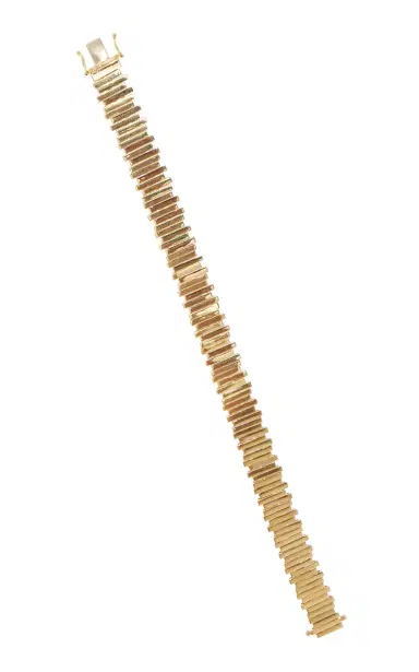 Suzanne Kalan Golden Solid Gold Tennis Bracelet | Thumbnail 4 Suzanne Kalan Golden Solid Gold Tennis Bracelet | Thumbnail 4